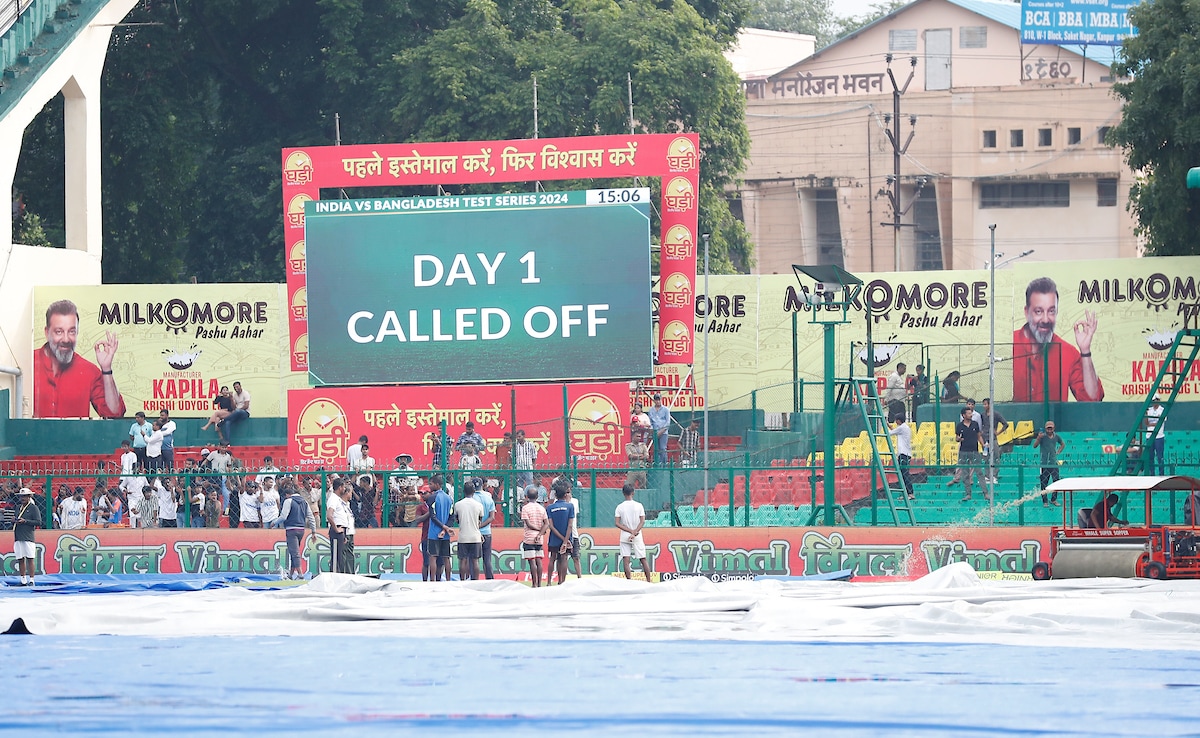 Akash Deep y R Ashwin atacan, pero Rain se lleva la victoria en el día 1 de la prueba de Kanpur