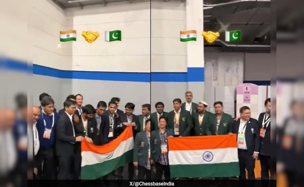 El gesto de la bandera de la India del equipo de Pakistán durante la Olimpiada de Ajedrez de 2024 se vuelve viral en Internet