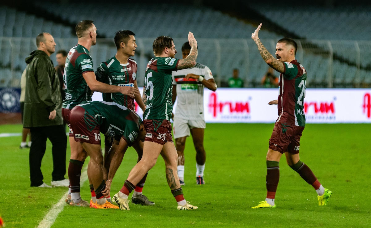 El gol tardío de Jason Cummings sella una victoria dramática para Mohun Bagan contra NEUFC en un thriller de cinco goles