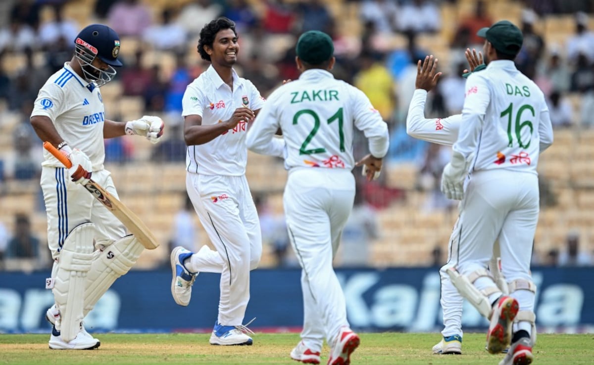 El jugador de Bangladesh Hasan Mahmud se une a Dale Steyn para lograr una hazaña poco común en su primera prueba contra India