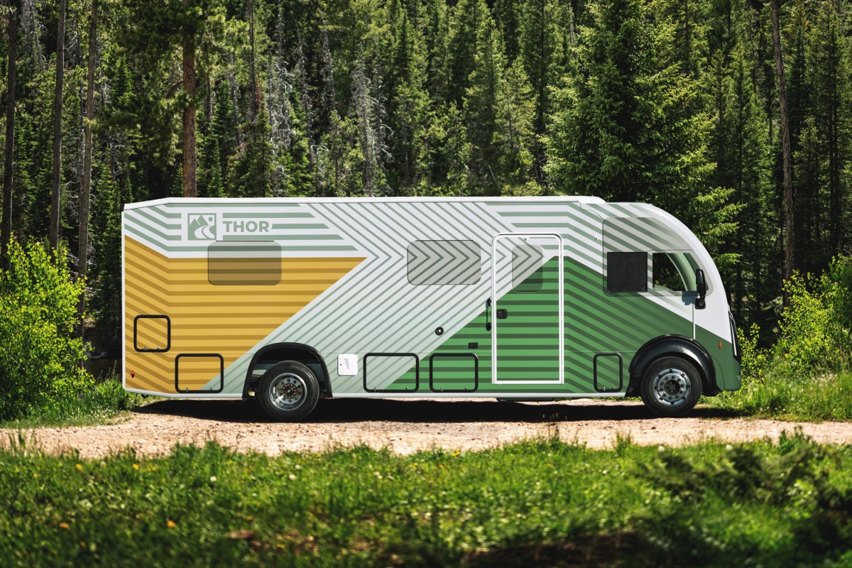 Thor and Harbinger Motors’ new hybrid RV will let you spend more time at the campsite