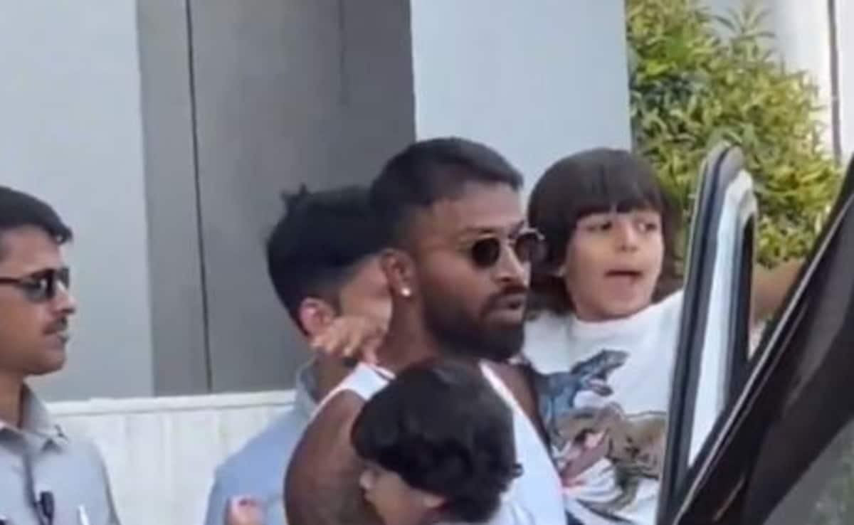 Hardik Pandya se reencuentra con su hijo Agastya. La reacción de la estrella india lo dice todo - Mira