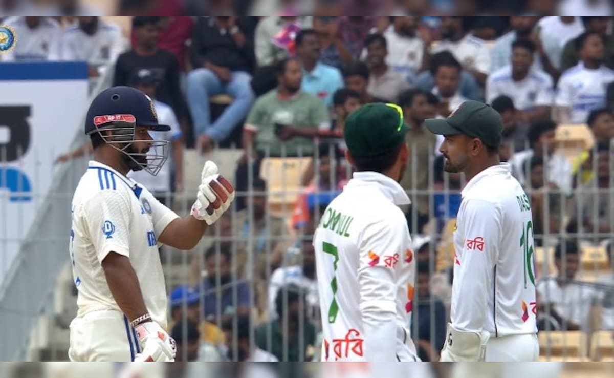 La discusión de Rishabh Pant con Litton Das calienta las cosas durante la prueba de Chennai. Ver