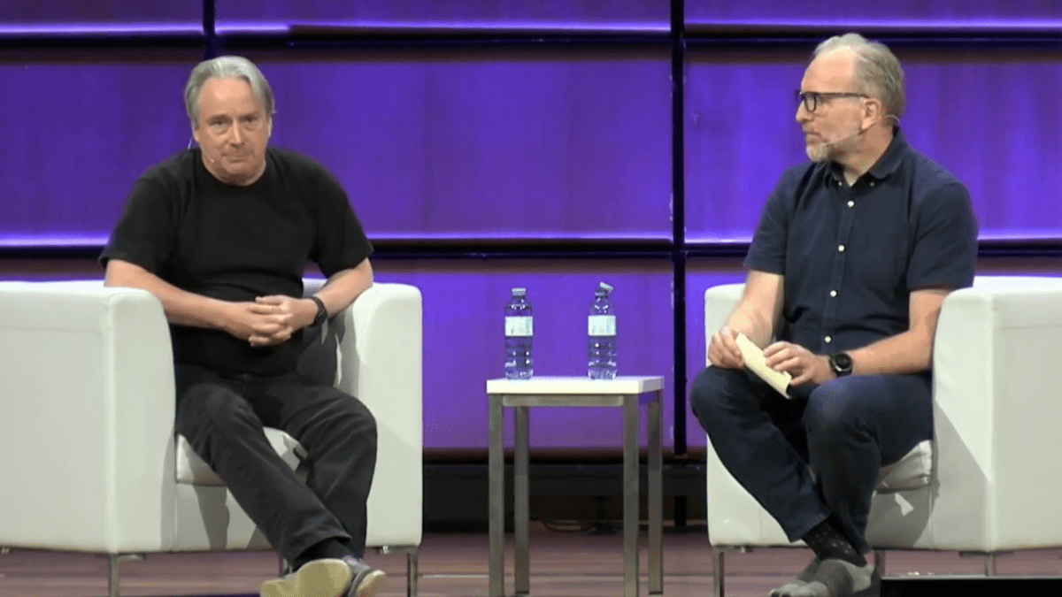 Linus Torvalds explains why aging Linux developers are a good thing