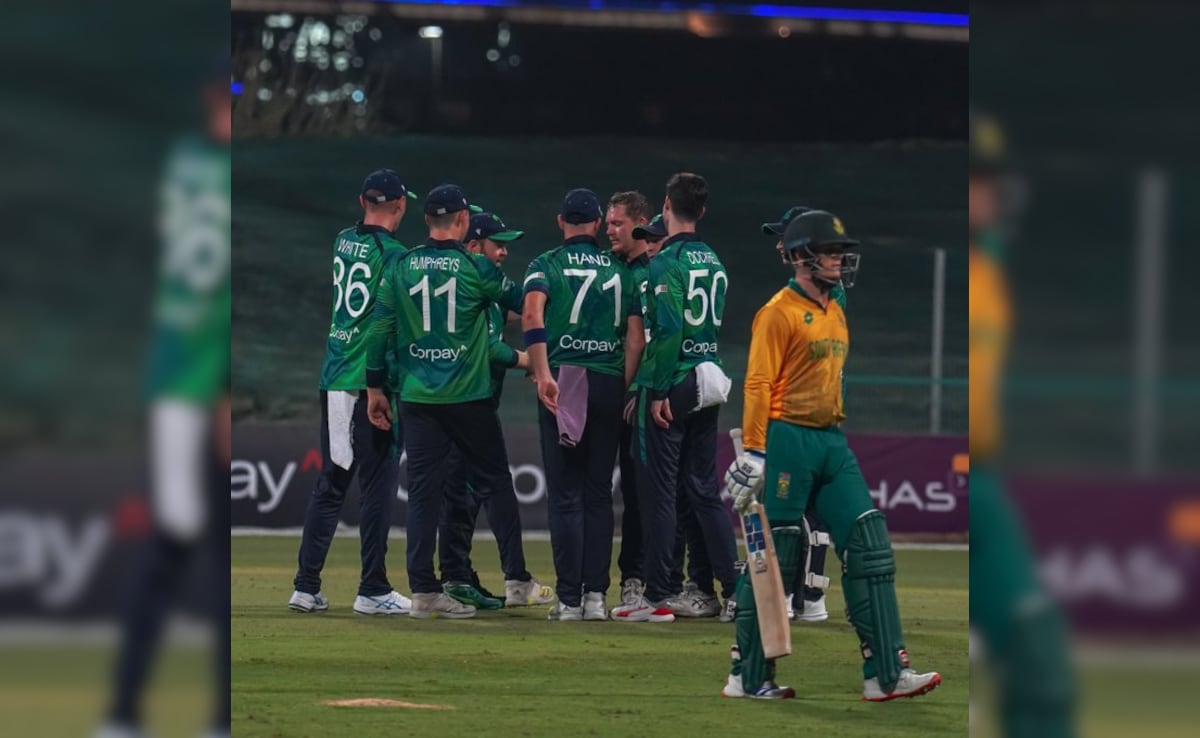 Los hermanos Adair protagonizan el empate de Irlanda en la serie T20 de Sudáfrica