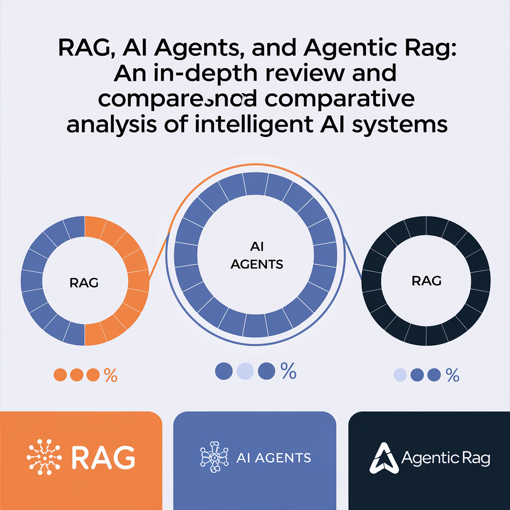 RAG, agentes de IA y RAG agenético: una revisión en profundidad y un análisis comparativo de los sistemas de IA inteligentes