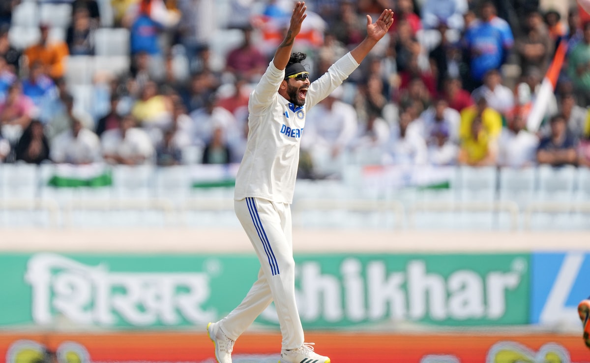 Ravindra Jadeja está a un terreno de conseguir un récord gigantesco en el críquet de prueba