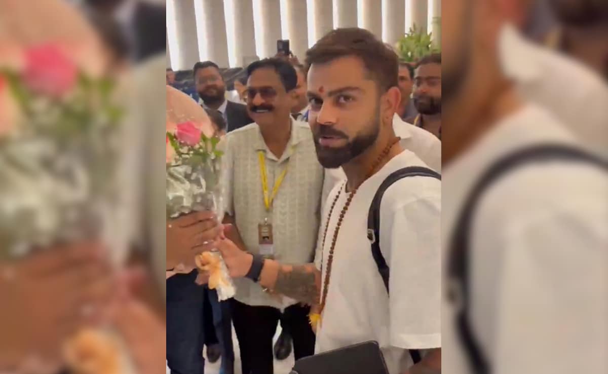 "Señor, dígale hola a todos": el incómodo encuentro de Virat Kohli con el personal del hotel en Kanpur. Ver