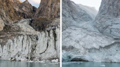 Un deslizamiento de tierra en Groenlandia provocó una ola gigantesca que sacudió la Tierra durante nueve días