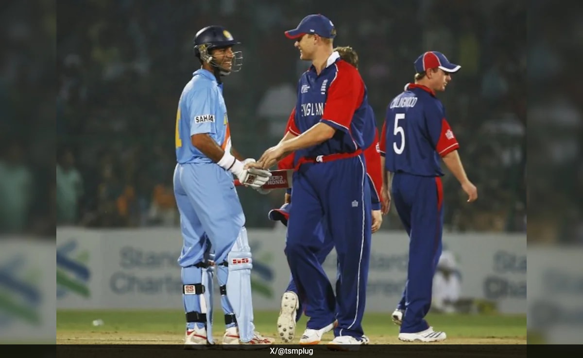 "Una especie de discusión conmigo": Yuvraj Singh en el enfrentamiento con Andrew Flintoff antes de golpear a 6 Sixes en la Copa Mundial T20 2007