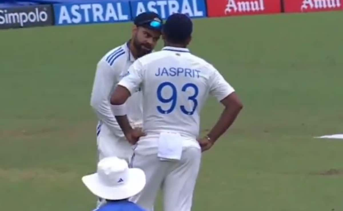 Virat Kohli y Ravindra Jadeja imitan la acción de bolos de Jasprit Bumrah; La reacción del entrenador de India es viral. Mirar