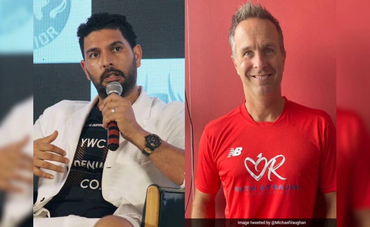 "Yuvraj Singh se burló de Michael Vaughan con un comentario de 'victoria moral' para la serie India vs Australia". Su respuesta es...