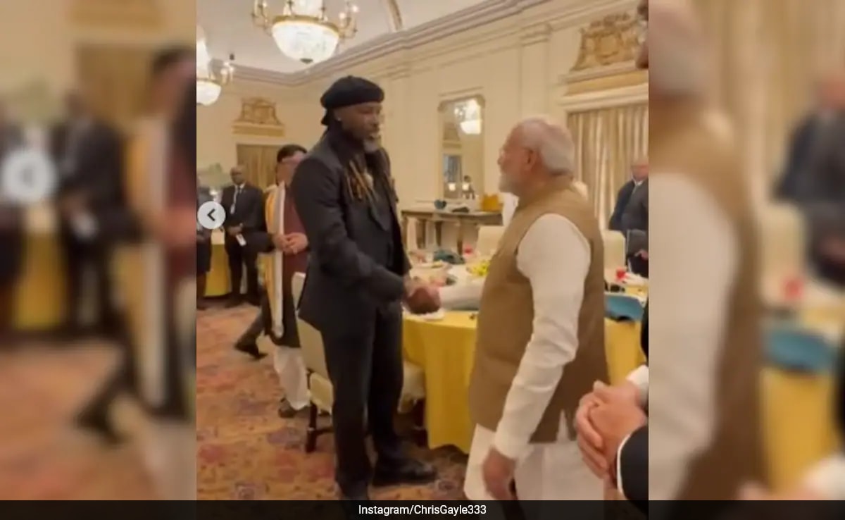 "De Jamaica a la India": el legendario bateador de las Indias Occidentales Chris Gayle se reúne con el primer ministro Narendra Modi