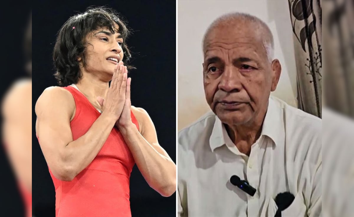 "Él lloró...": Vinesh Phogat acusado de no agradecer al 'entrenador' Mahavir Phogat por la prima Babita Phogat