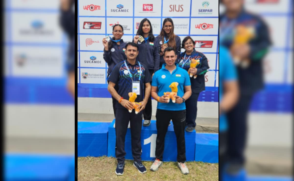 El segundo oro de Divanshi lidera la barrida de la India en el Mundial Juvenil ISSF