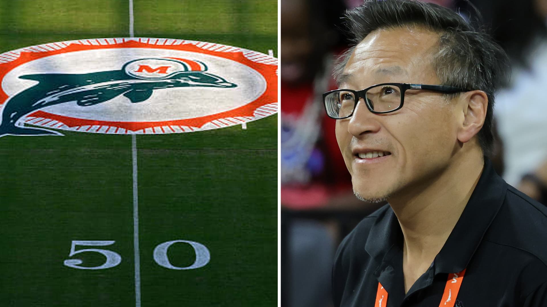 Los Miami Dolphins evalúan vender su participación a Ares Management y Joe Tsai