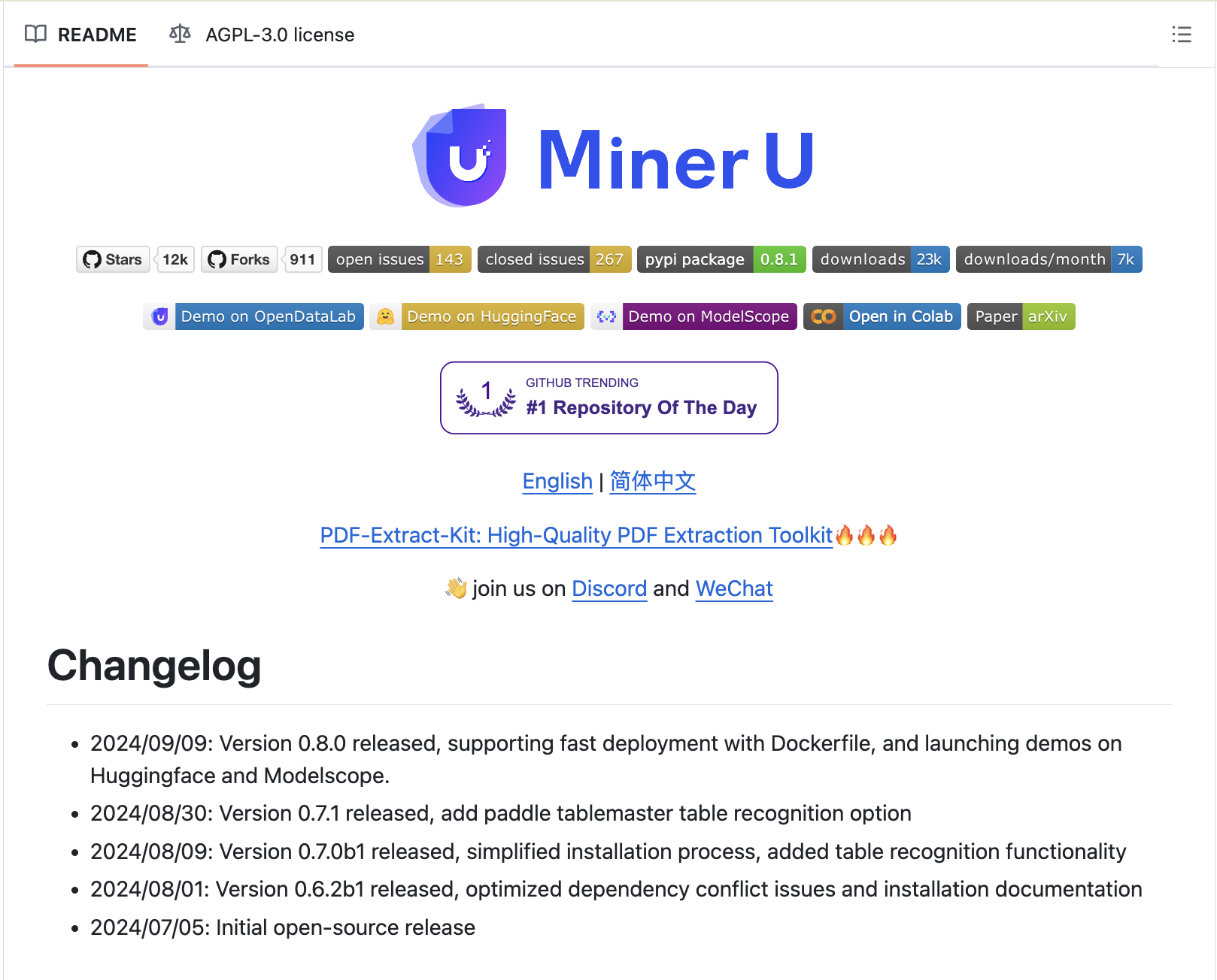 MinerU: una herramienta de extracción de datos PDF de código abierto