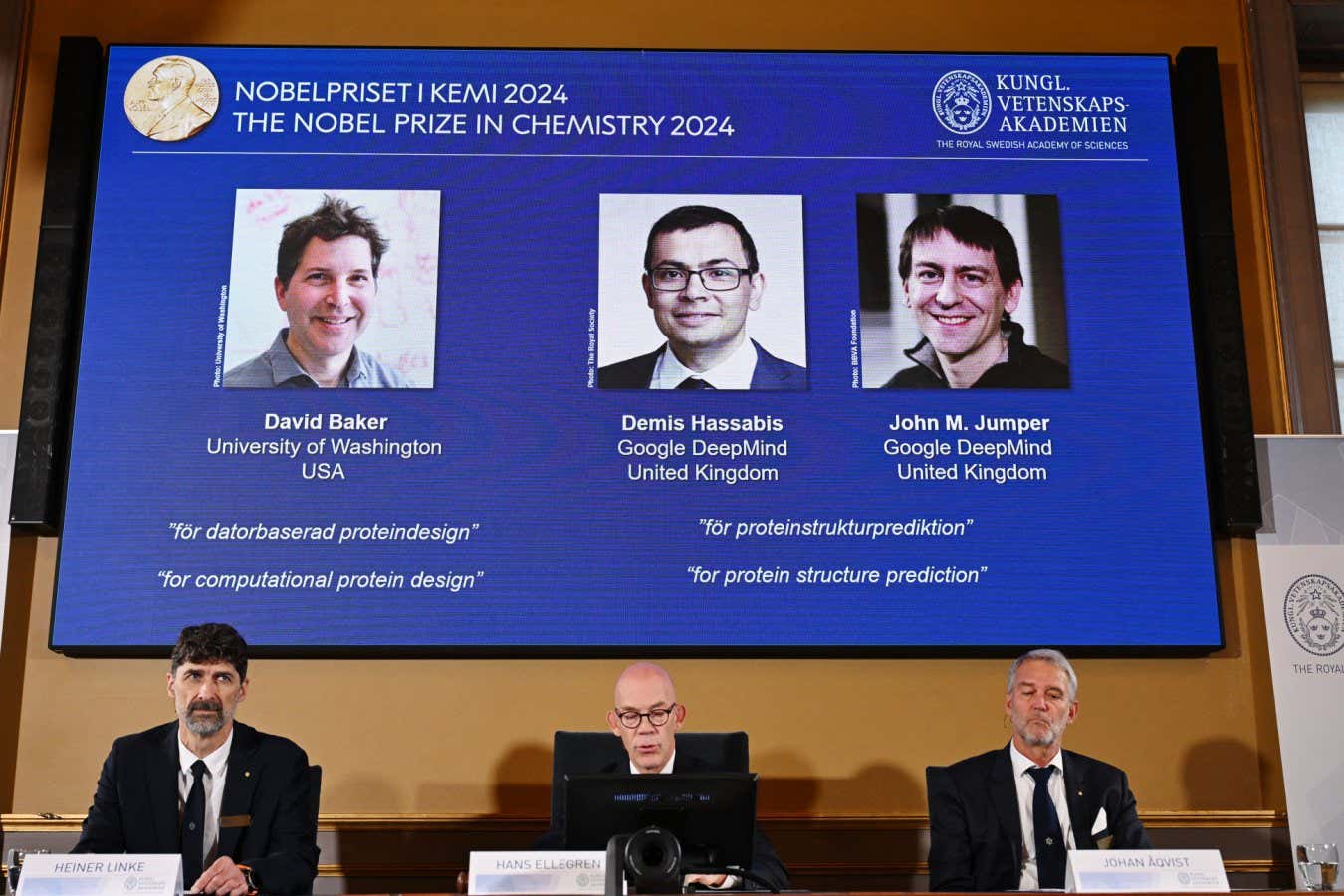 Premio Nobel de Química por dominar las estructuras de las proteínas