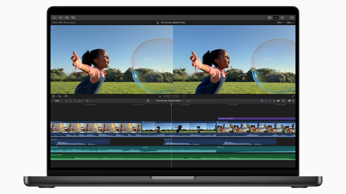 Final Cut Pro para Mac ahora admite la edición de vídeos espaciales